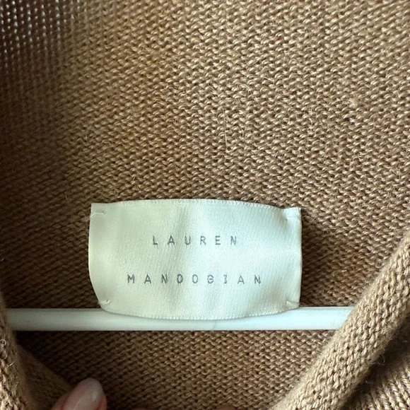 Lauren Manoogian Brown Crew Neck Sweater - Picture 3 of 5